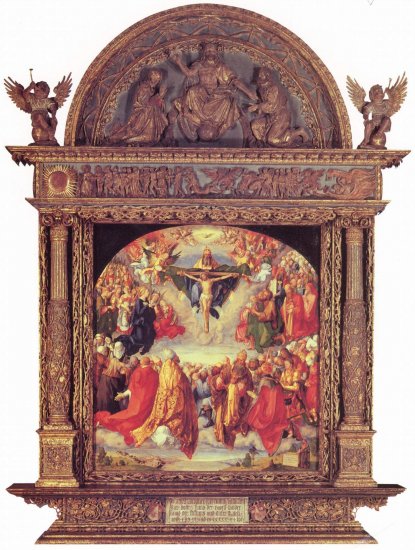 Altar de Landauer, interior, escena