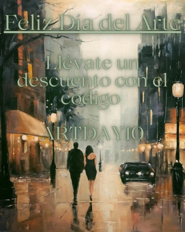 Feliz Día del Arte! Celébralo con un descuento del 10% en obras originales con el código ARTDAY10
#artelista #arte #buyartonline #freeshipping #originalart  #artcollection #artcollector #wishlist #loveit #fineart #artoftheday #artforsale #artwork #artist #art #artcomesfirst #igersart #instaart #contemporaryartist #tw #instapic  #deco #decoration #instaday #2025
