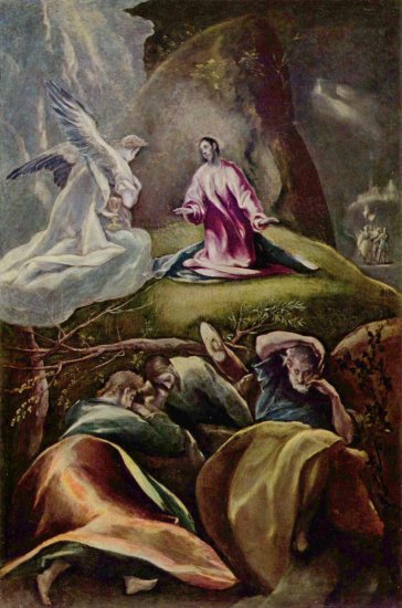 Cristo en el Monte de los Olivos