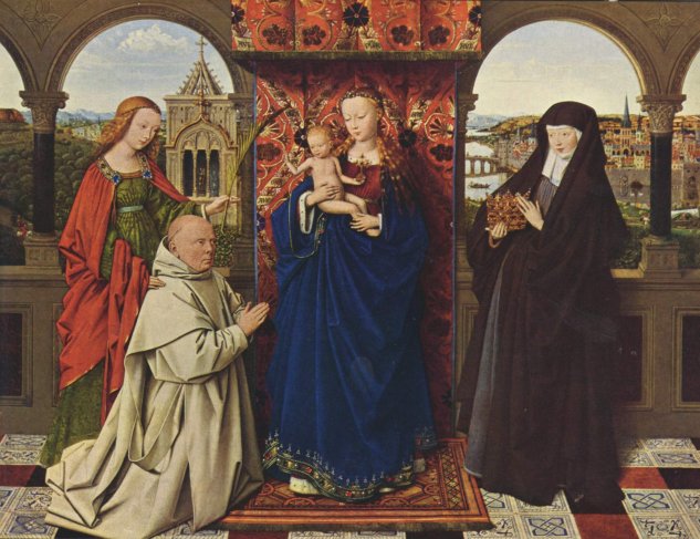  Die Madonna mit dem Kartäuser
