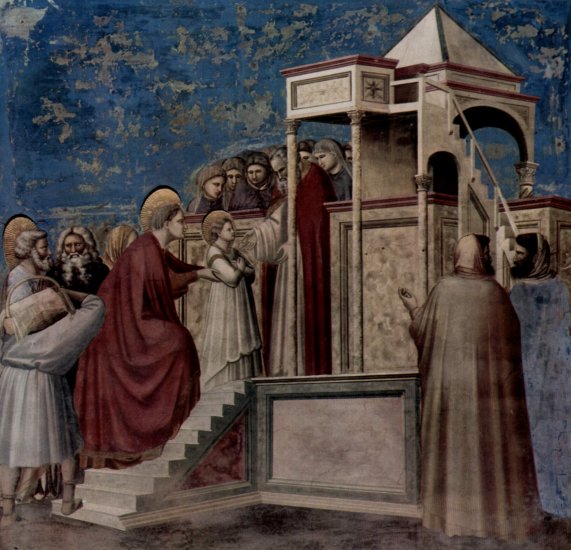 Ciclo de frescos en la Capilla de la Arena en Padua (Capilla de los Scrovegni), escena