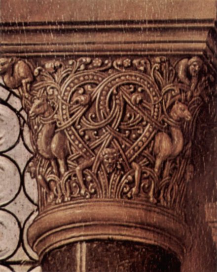  Madonna des Kanonikus Georg van der Paele, Detail