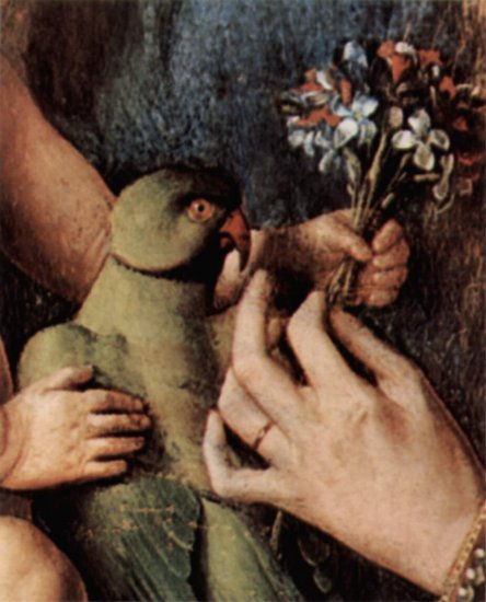  Madonna des Kanonikus Georg van der Paele, Detail