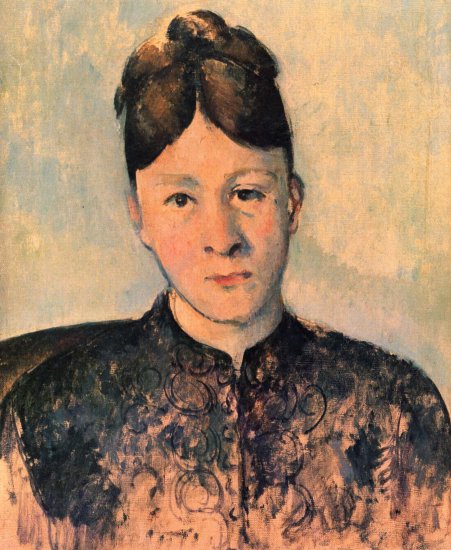 Retrato de la Señora Cézanne