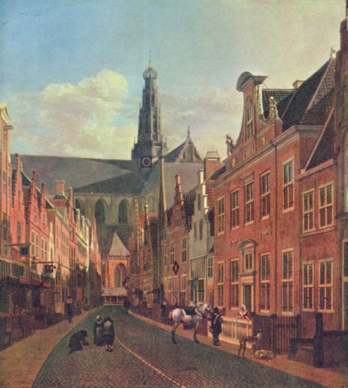  Straße in Haarlem
