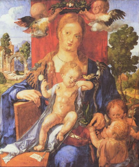 Madonna con el lugano