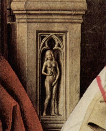  Madonna des Kanonikus Georg van der Paele, Detail