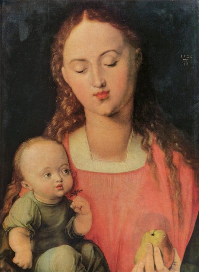 María con el Niño