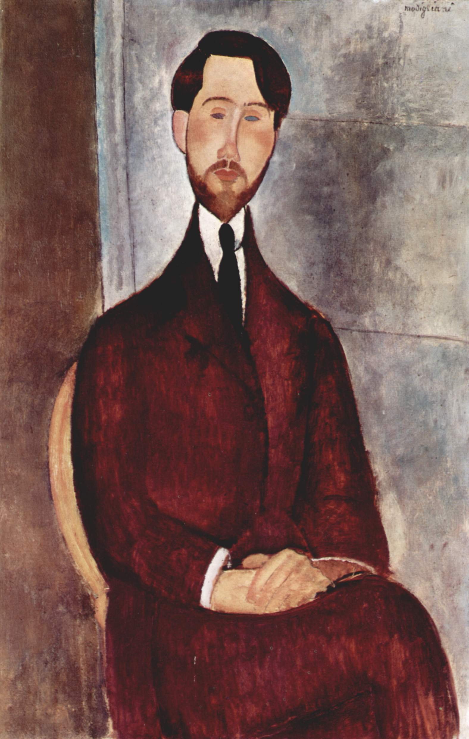 Amedeo Modigliani Retrato de Léopold Zborowski