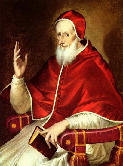 Retrato del Papa Pius V